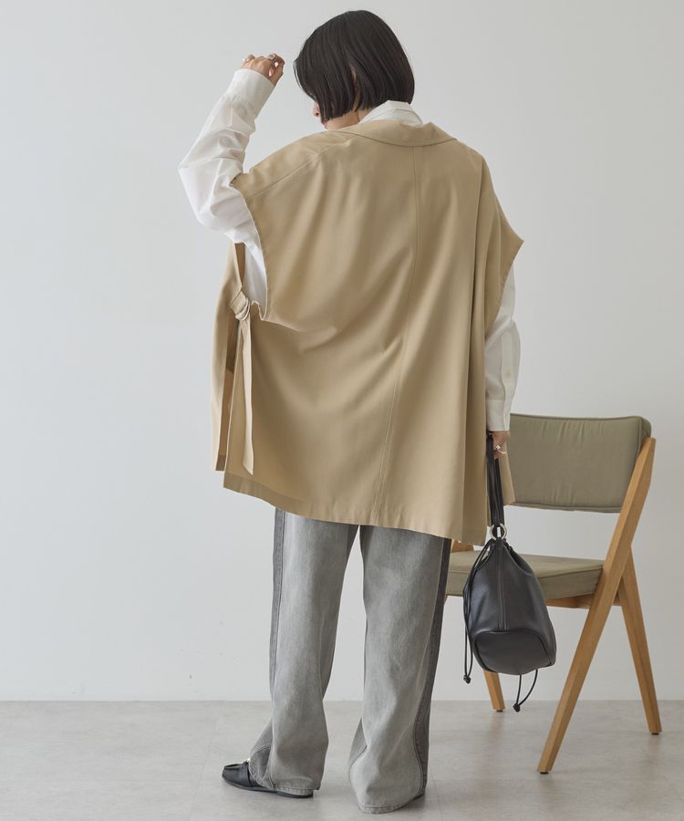 AMERICAN HOLIC「【花粉防止加工】サイドスリットベスト」|その他|