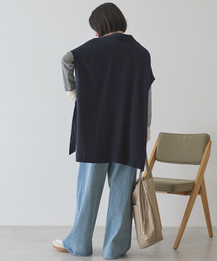 AMERICAN HOLIC「【花粉防止加工】サイドスリットベスト」|その他|