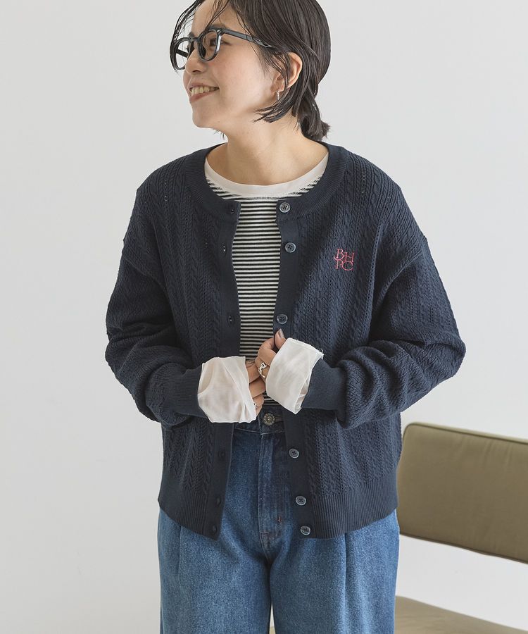 AMERICAN HOLIC「【BEVERLY HILLS POLO CLUB】ニットカーディガン」|カーディガン|
