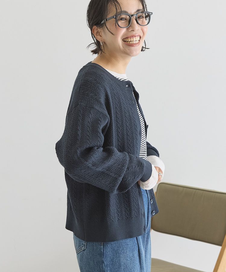 AMERICAN HOLIC「【BEVERLY HILLS POLO CLUB】ニットカーディガン」|カーディガン|