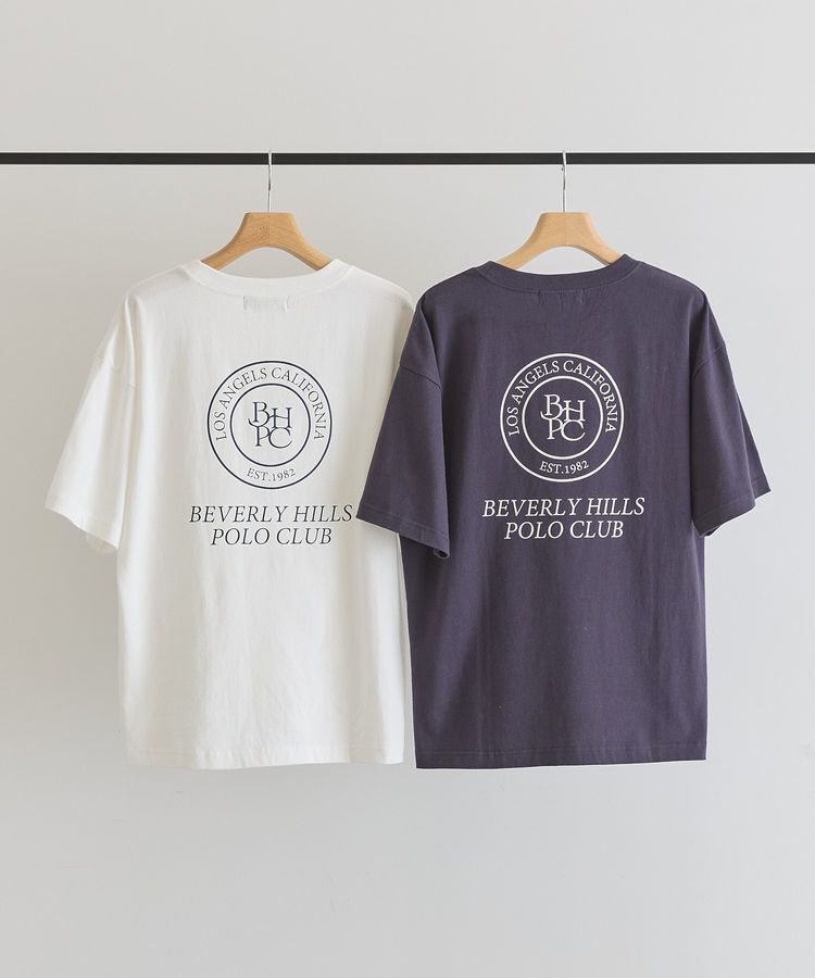 AMERICAN HOLIC「【BEVERLY HILLS POLO CLUB】バックプリントTシャツ」|Tシャツ・カットソー|