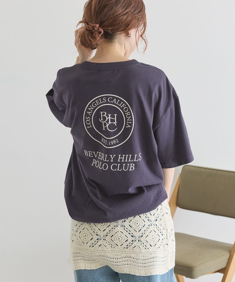 AMERICAN HOLIC「【BEVERLY HILLS POLO CLUB】バックプリントTシャツ」|Tシャツ・カットソー|