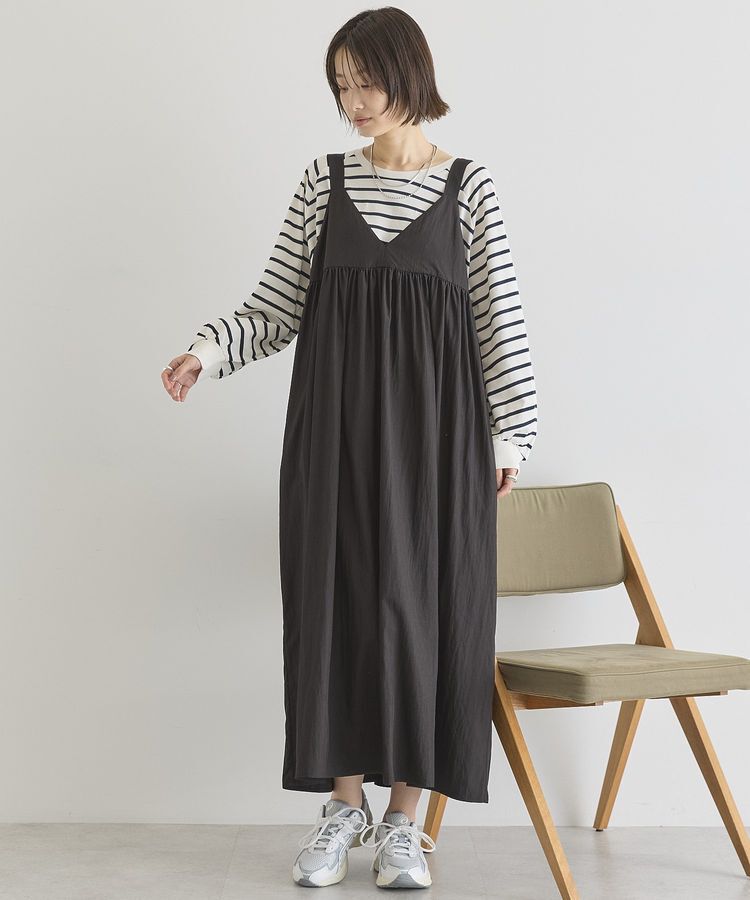 AMERICAN HOLIC「【選べる丈】Vネックワンピース」|ワンピース|