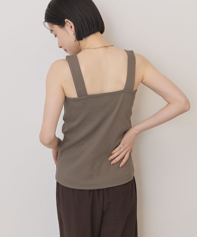AMERICAN HOLIC「【抗菌防臭】スクエアベアタンクトップ」|インナー|