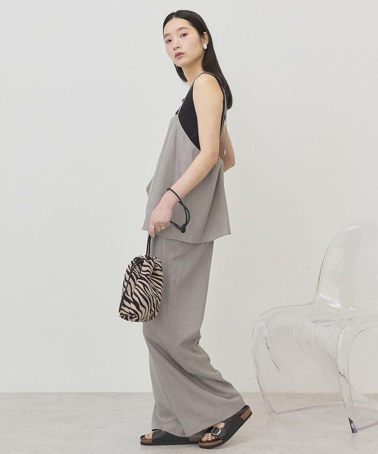 AMERICAN HOLIC「リネンライクビスチェサロペット」|オールインワン|