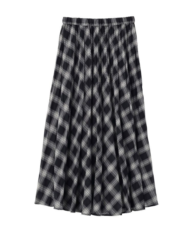 AMERICAN HOLIC「【選べる丈】チェックシアープリーツスカート」|スカート|