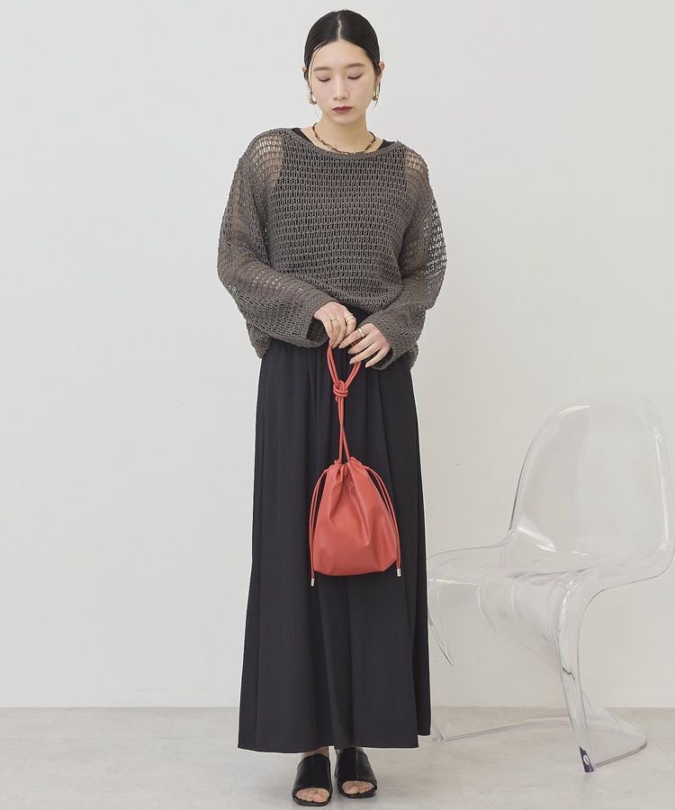 AMERICAN HOLIC「刺繍メッシュプルオーバー」|ニット・セーター|