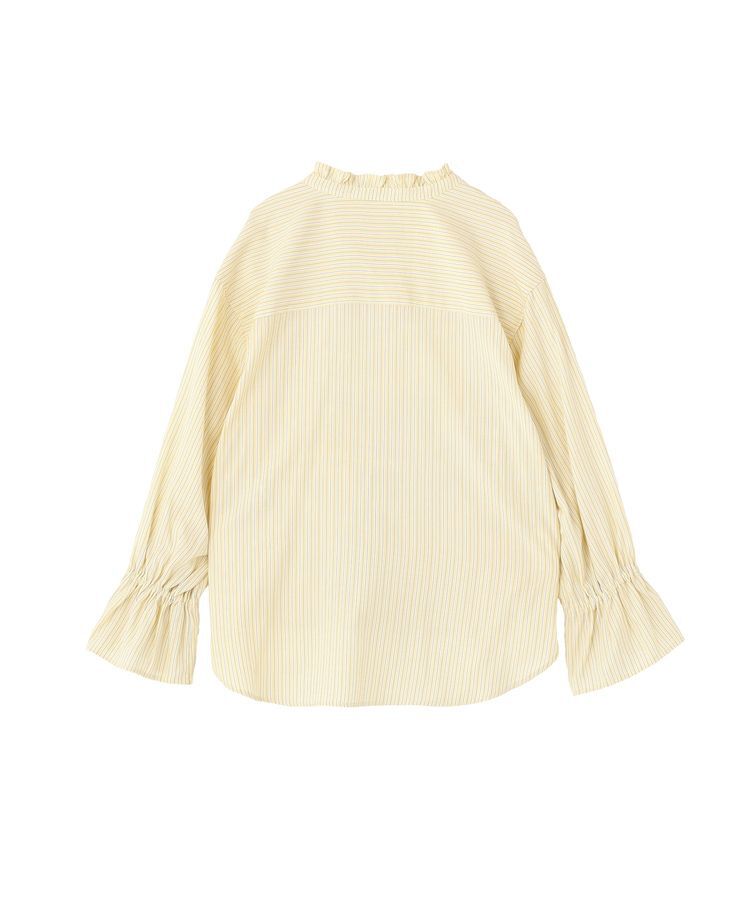 AMERICAN HOLIC「スタンドフリルストライプスキッパーブラウス」|シャツ・ブラウス|