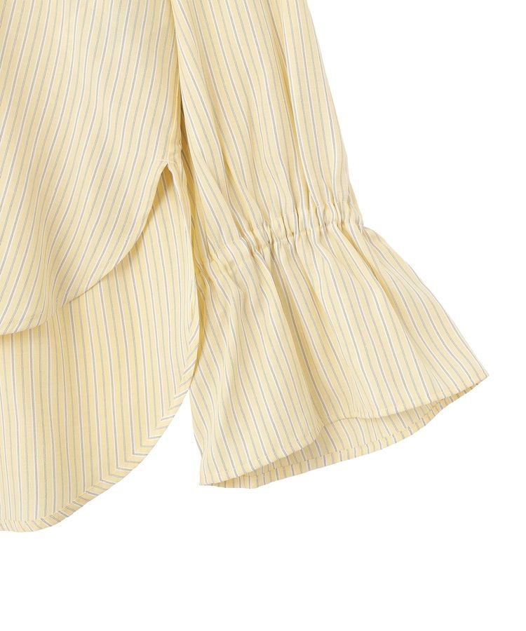 AMERICAN HOLIC「スタンドフリルストライプスキッパーブラウス」|シャツ・ブラウス|