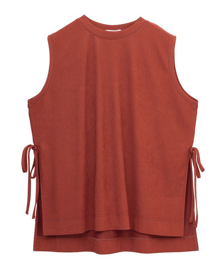 Green Parks「サイドリボンノースリーブチュニック」|チュニック|