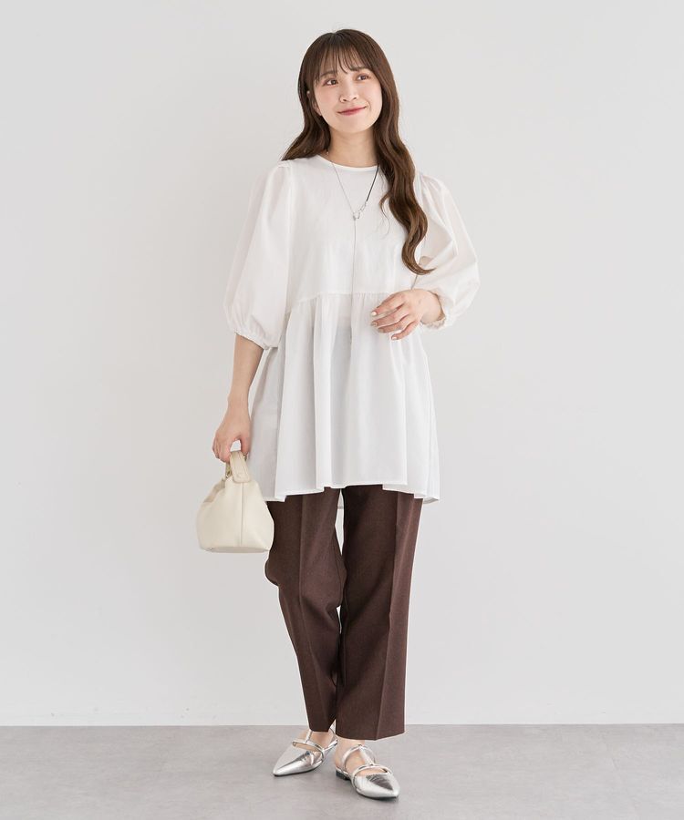 Green Parks「・ELENCARE DUE 2wayボリュームチュニック」|チュニック|