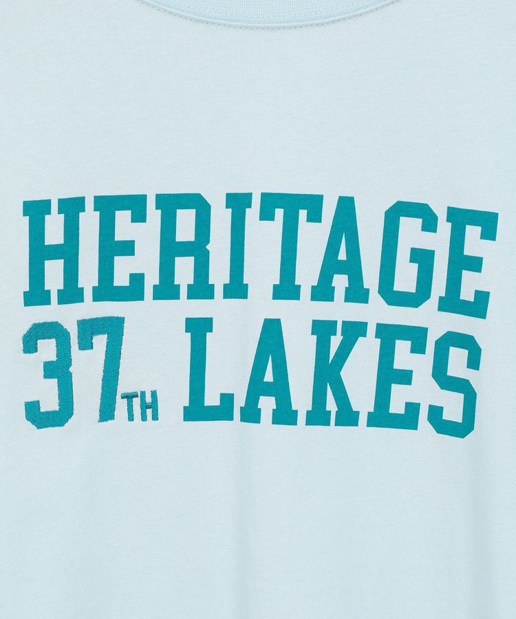 Green Parks「カレッジロゴ刺繍5分袖チュニック」|チュニック|