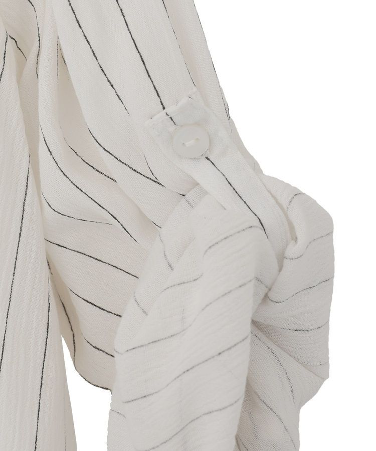 Green Parks「ターンバック長袖レーヨンチュニック」|チュニック|