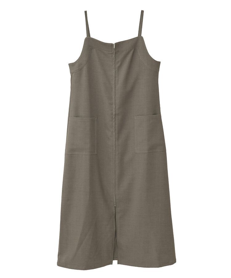 GARAGE OF GOOD CLOTHING「ZIP開きジャンパースカート」|ジャンパースカート|