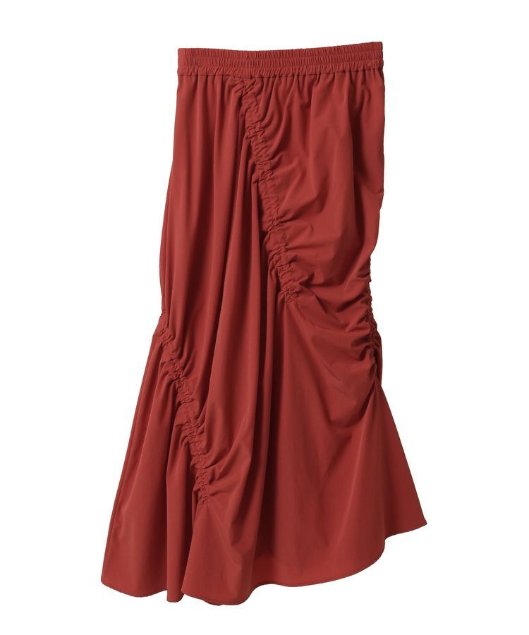 GARAGE OF GOOD CLOTHING「アシメギャザーロングスカート」|スカート|