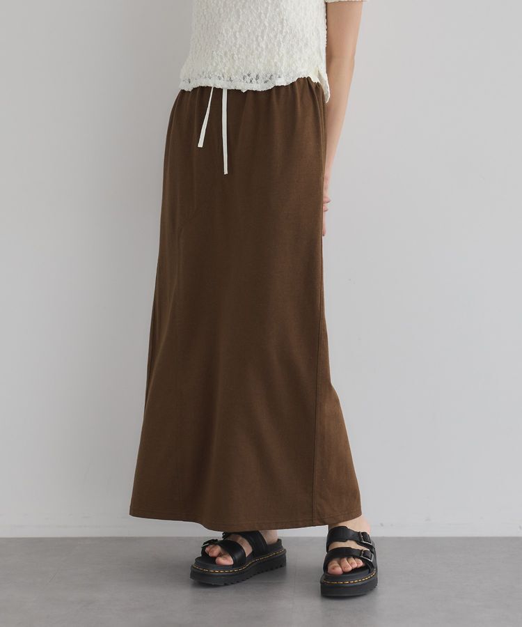 GARAGE OF GOOD CLOTHING「【日本製】クロッチデザインロングスカート」|タイト|