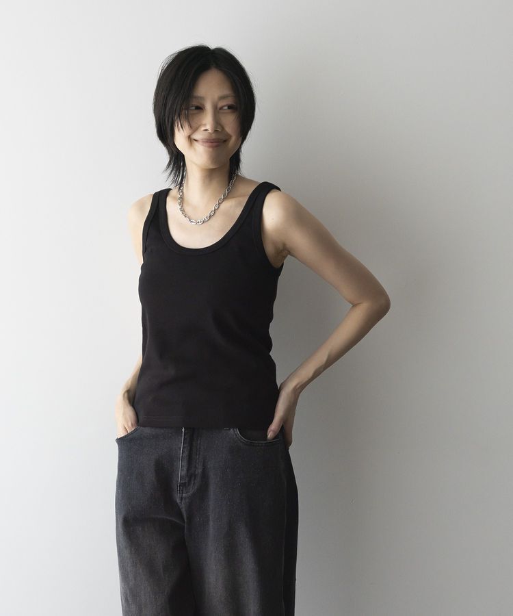 GARAGE OF GOOD CLOTHING「【日本製】FANCTIONALフライスUネックタンクトップ」|インナー|