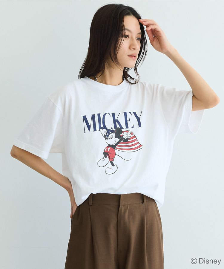 GARAGE OF GOOD CLOTHING「【GOOD ROCK SPEED】Mickey Mouse/USA T」|Tシャツ・カットソー|