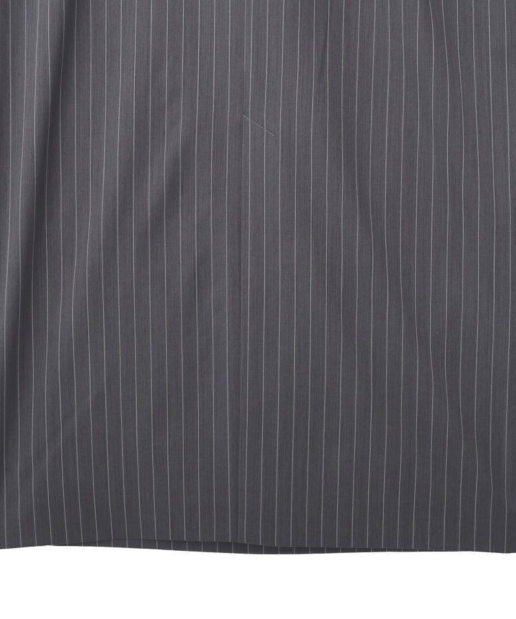 GARAGE OF GOOD CLOTHING「ストライプ深Vネックタックジャンパースカート」|ジャンパースカート|