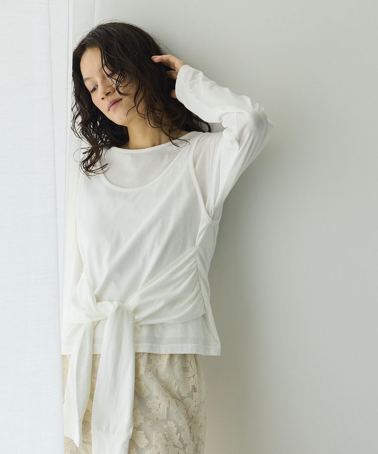 GARAGE OF GOOD CLOTHING「【日本製】レイヤードロングTシャツ」|Tシャツ・カットソー|