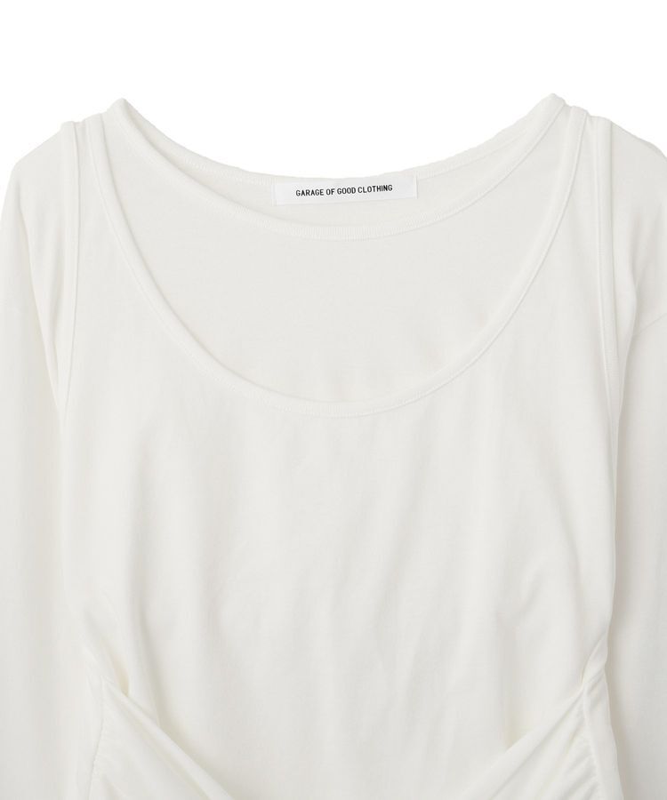 GARAGE OF GOOD CLOTHING「【日本製】レイヤードロングTシャツ」|Tシャツ・カットソー|