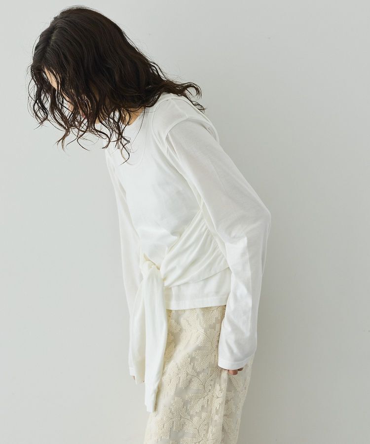 GARAGE OF GOOD CLOTHING「【日本製】レイヤードロングTシャツ」|Tシャツ・カットソー|