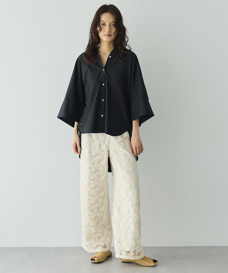 GARAGE OF GOOD CLOTHING「クロスステッチ刺繍ロングパンツ」|その他|