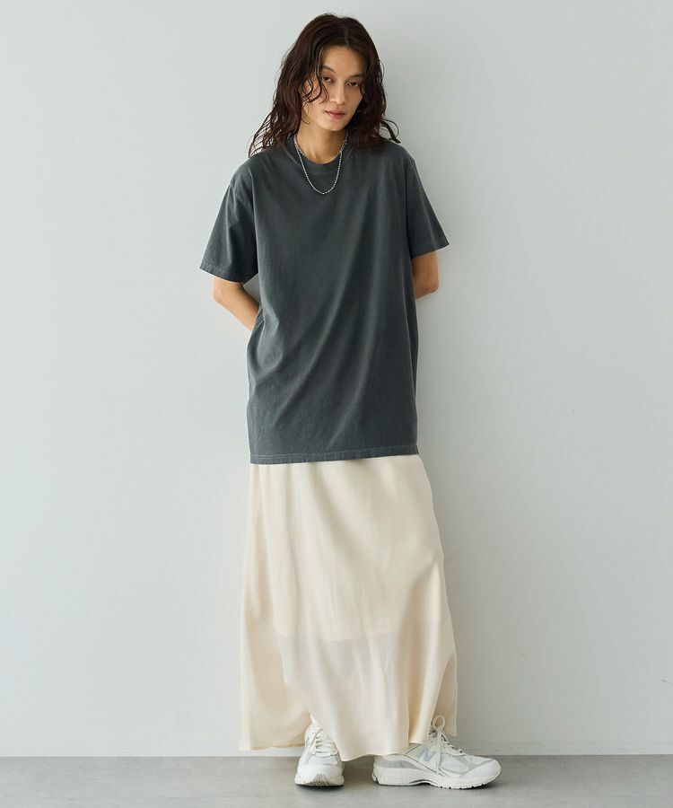 GARAGE OF GOOD CLOTHING「【日本製】キュプラフィブリルバイアスロングスカート」|スカート|