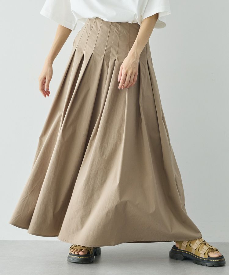 GARAGE OF GOOD CLOTHING「タフタタックボリュームロングスカート」|スカート|