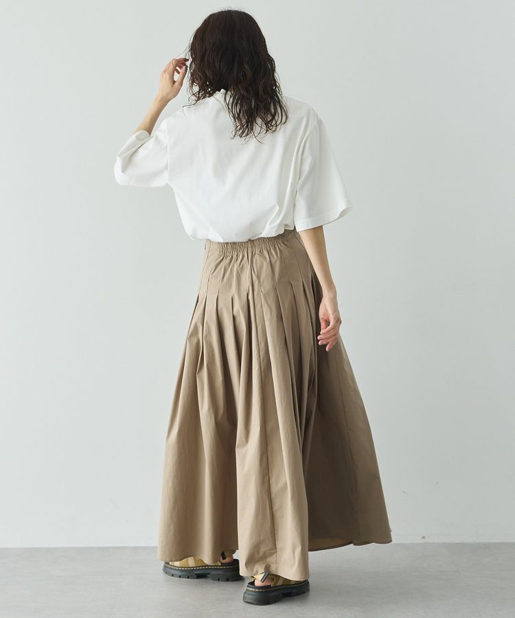 GARAGE OF GOOD CLOTHING「タフタタックボリュームロングスカート」|スカート|