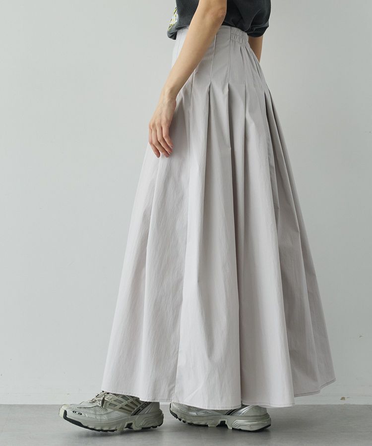 GARAGE OF GOOD CLOTHING「タフタタックボリュームロングスカート」|スカート|
