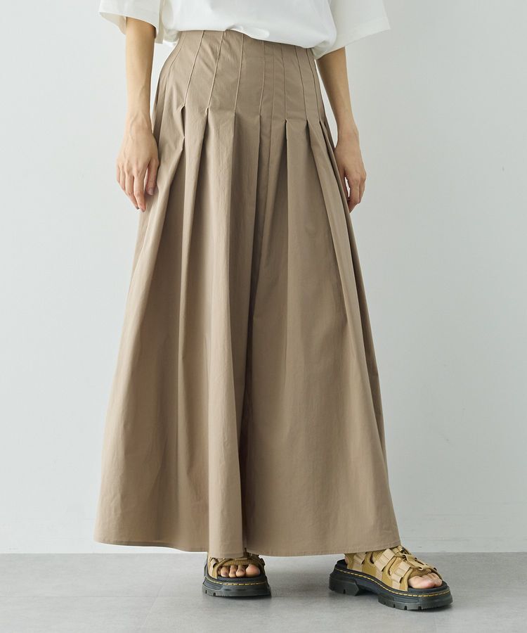 GARAGE OF GOOD CLOTHING「タフタタックボリュームロングスカート」|スカート|
