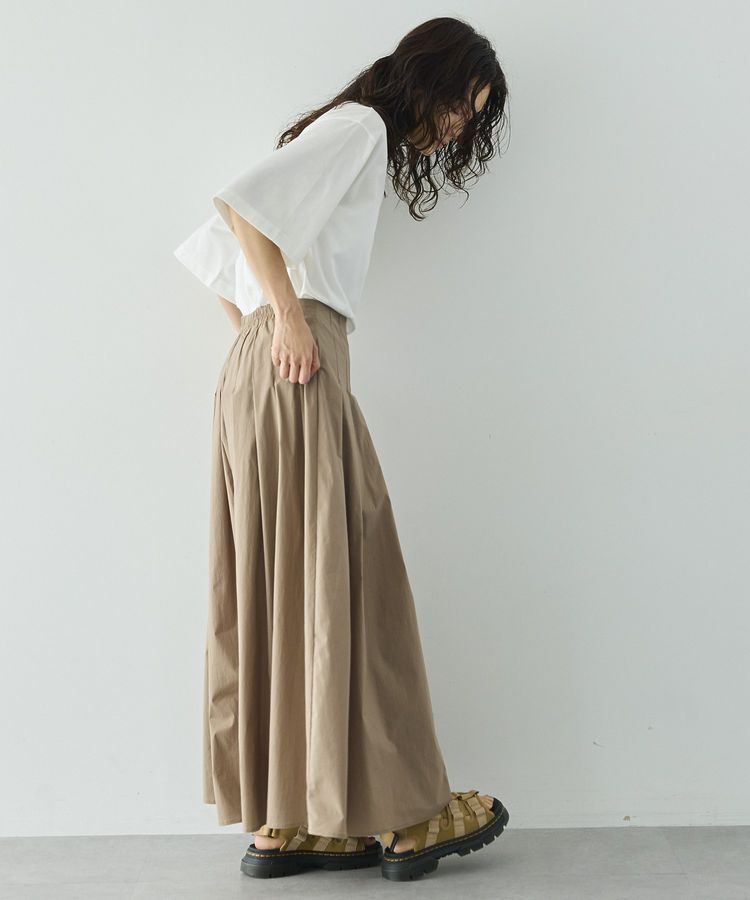 GARAGE OF GOOD CLOTHING「タフタタックボリュームロングスカート」|スカート|