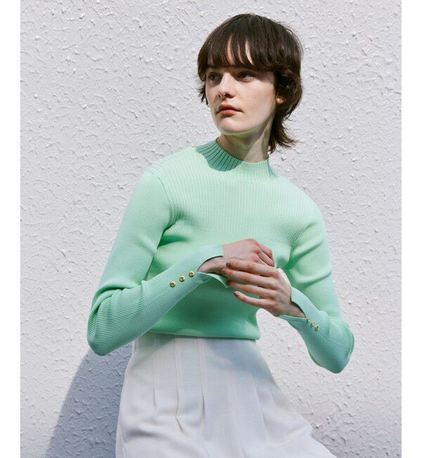 allureville「キリカエリブプルオーバー」|ニット・セーター|