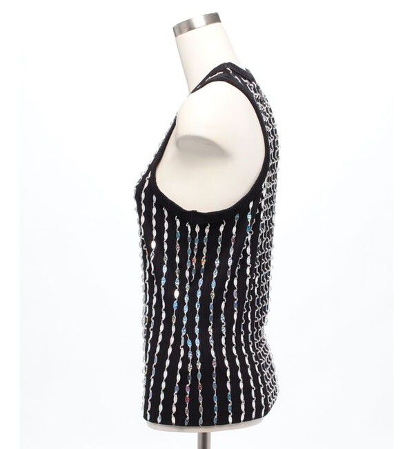 allureville「【GANNI(ガニー)】 BEADED TOP」|その他|