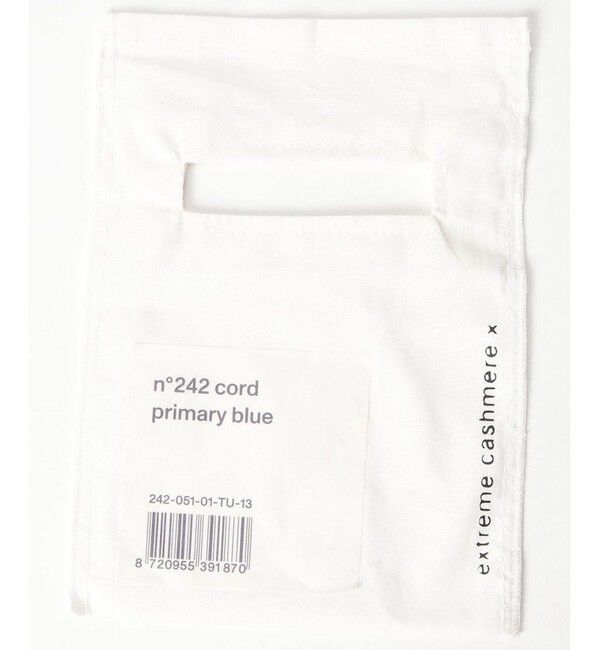 allureville「【extreme cashmere(エクストリームカシミヤ)】 CORD」|ベルト|