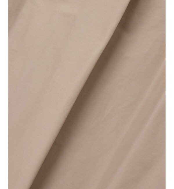 allureville「綿ナイロンクロスギャザーネックコート」|ダッフルコート|