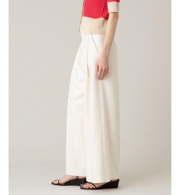 LOULOU WILLOUGHBY「【LOULOU WILLOUGHBY】トリッカーオックスワイドパンツ」|チノ|