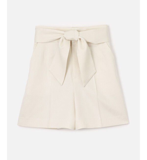 LOULOU WILLOUGHBY「【LOULOU WILLOUGHBY】トリアセツイルショートパンツ」|その他|アイボリー