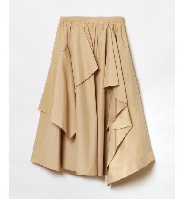 LOULOU WILLOUGHBY「【LOULOU WILLOUGHBY】イレギュラーラッフルスカート」|フレア|