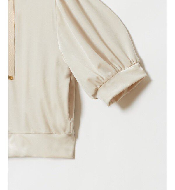 LOULOU WILLOUGHBY「【LOULOU WILLOUGHBY】ベロアプチフーディー」|パーカー|