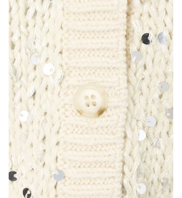 allureville「スパンコールニットジレ」|その他|