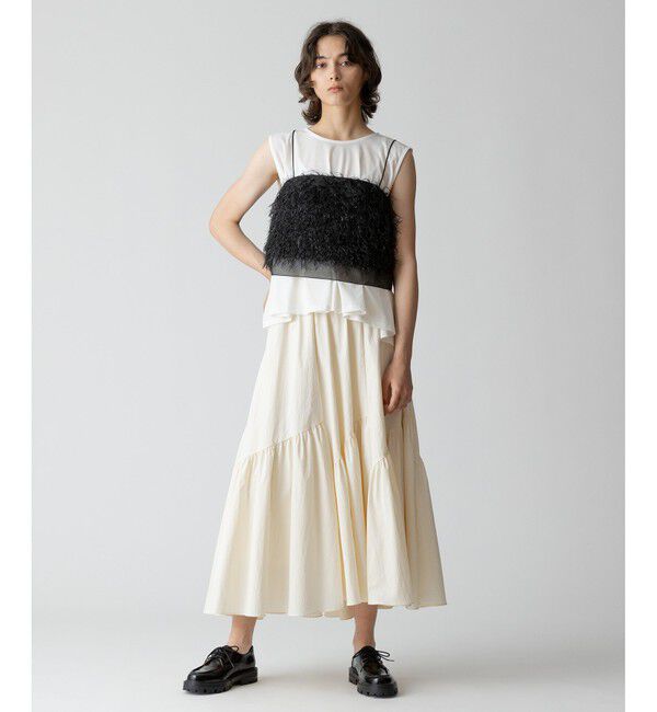 allureville「シアージョーゼットフレアブラウス」|シャツ・ブラウス|