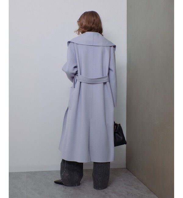 allureville「カシミヤ混リバービックショールコート」|その他|