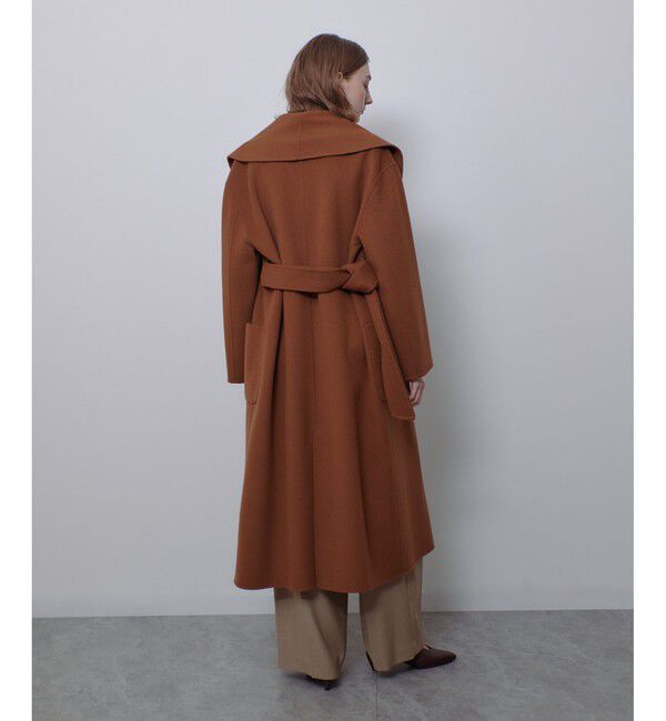 allureville「カシミヤ混リバービックショールコート」|その他|