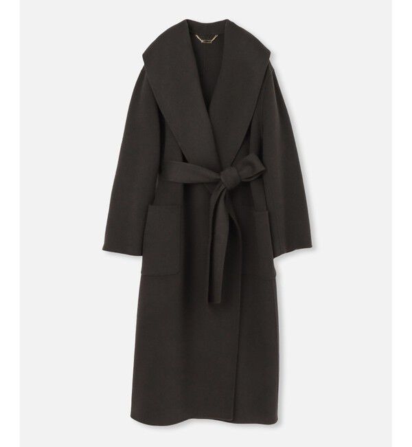 allureville「カシミヤ混リバービックショールコート」|その他|