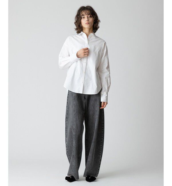 allureville「コットンデザインスリーブブラウス」|シャツ・ブラウス|