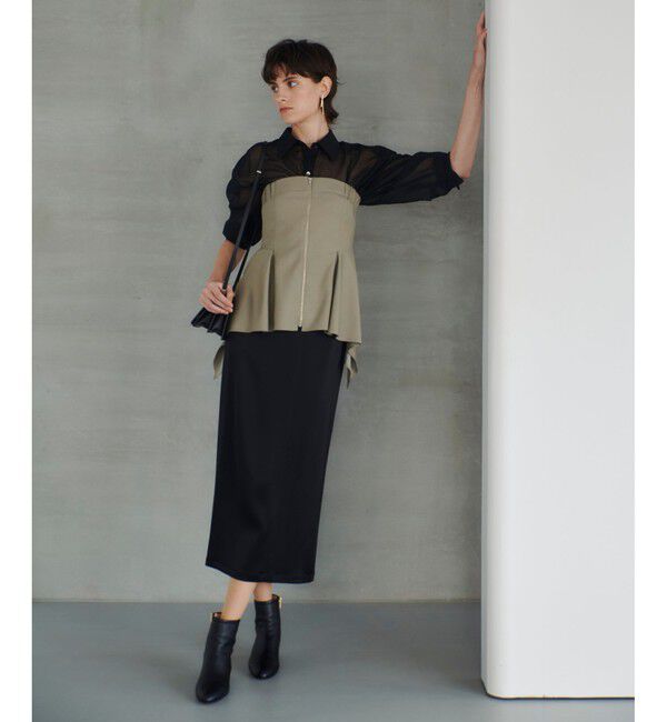 allureville「ヒールメタルショートブーツ」|ロングブーツ|