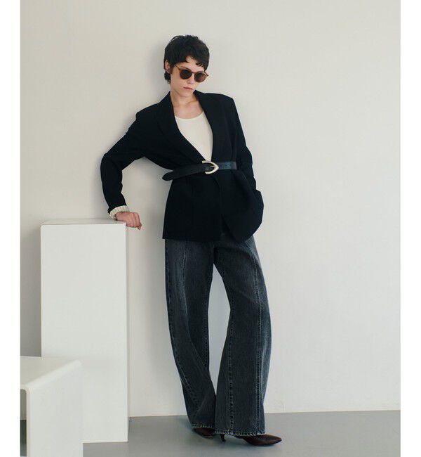 allureville「カルパッチョバックルBELT」|ベルト|