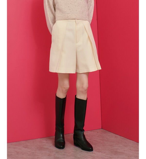 LOULOU WILLOUGHBY「【LOULOU WILLOUGHBY】ルマーノツイルショートパンツ」|その他|オフホワイト